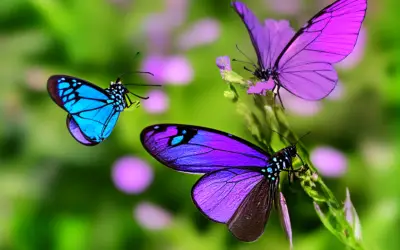 Schmetterlinge im Garten (Butterflies in the Garden)